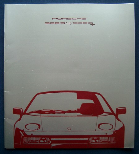 Prospekt brochure 1990 porsche - prospekt,