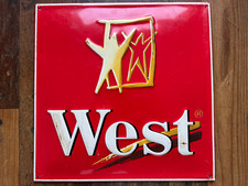 Blechschild WEST Zigaretten