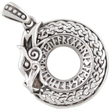 Midgardschlange mit Runen