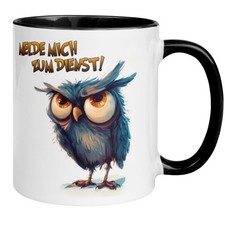 Tasse Eule – Melde mich zum