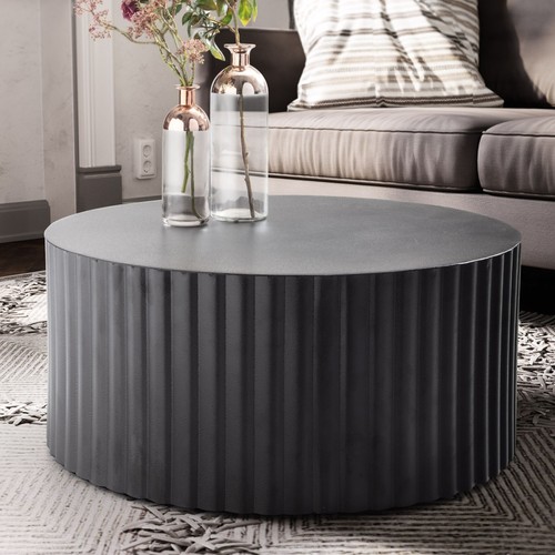 Couchtisch rund 70cm - , metall