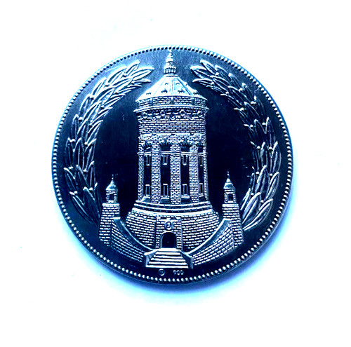 900 silber medaille - medaille, mannheim