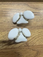 Vintage W Germany Milk Glass