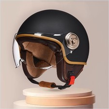 1pc Schwarz Harley Jethelm