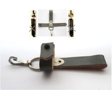  Kalter Krieg, Sozialistische DDR NVA, Leder Gürtelschlaufe 