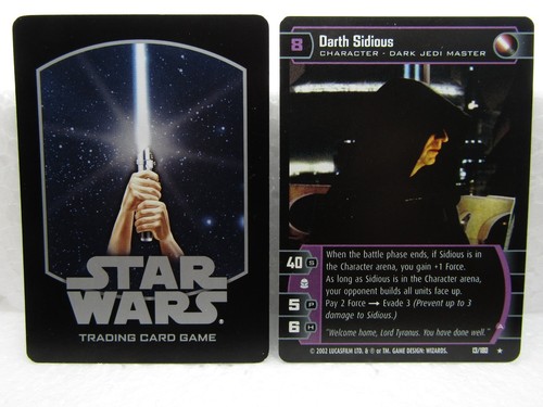 Star wars 2002 tcg attack - star,