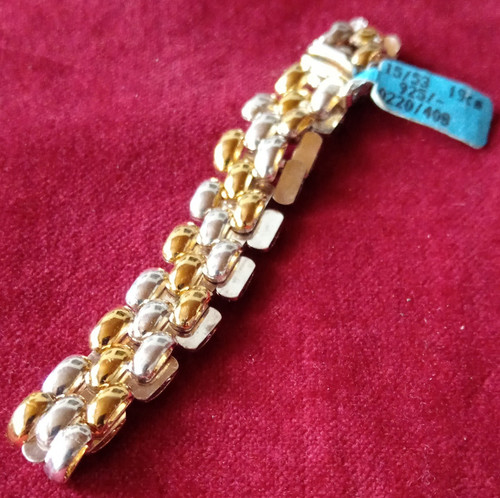 925 silber armband bicolor - 925,
