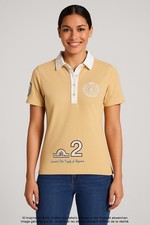 L Argentina Poloshirt Damen Polohemd Shirt Polokragen Gr. L Baumwoll... #m1prp4u