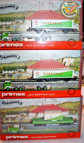 Märklin primex 3 stück - h0,