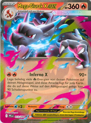 Pokemon mega glurak ex - glurak,