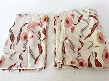 Stoff  Vorhang 2 Teile  40er