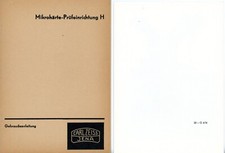 CARL ZEISS JENA Bedienungsanleitung MIKROHÄRTE-PRÜFEINRICHTUNG H Mikroskop Y5123