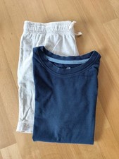 Pyjama Jungen HM Blau Größe 122