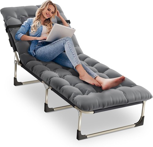 Sonnenliege campingbett 200kg - sonnenliege,
