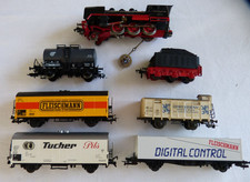 H0 1 : 87 - Konvolut Fleischmann Waggons Tucher Pils Löwenbräu & Lok mit Tender