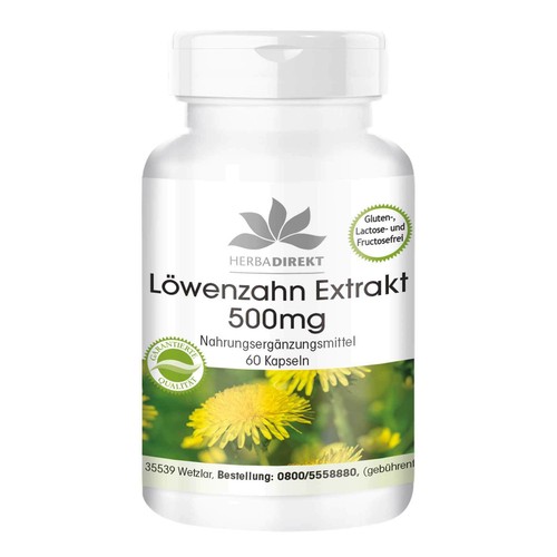 Löwenzahn wurzel extrakt 500 - extrakt,