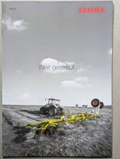 CLAAS VOLTO gezogene und Dreipunktanbau Heuwender Prospekt Traktor Schlepper