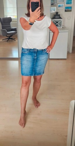 Edc jeansrock damen - jeansrock, gr.38
