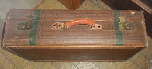 Antiker koffer mädlerpatent - antiker,