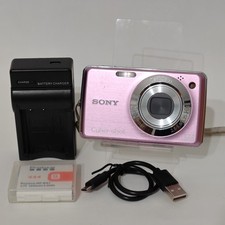Sony Cybershot DSC-W210 12.1MP Digital Camera - Pink