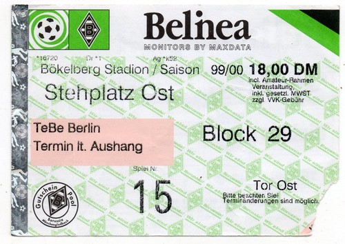 Ticket bl borussia - ticket, 2.