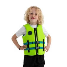 JOBE Neopren Vest Kids Kinder Schwimmweste Youth Neoprenweste Schwimmhilfe green