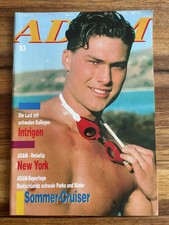 GAY VINTAGE Zeitschrift - MAGAZIN  "  ADAM " Nr. 93 von Mai 1991