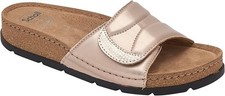 Scholl Sliabatte SAMOA PANTOLETTE Laminiert Synthetisch Platin