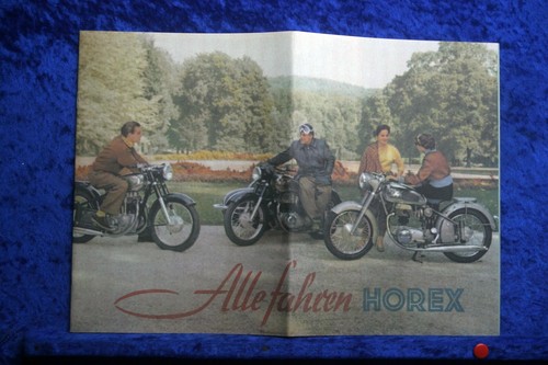 Horex regina 1953 prospekt - regina,