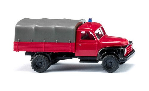 Fire brigade flatbed truck - brigade,