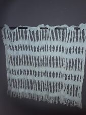 # Gardinen #   LeinenGardine # Fetzen # Vintage # uralter Fensterbehang# 