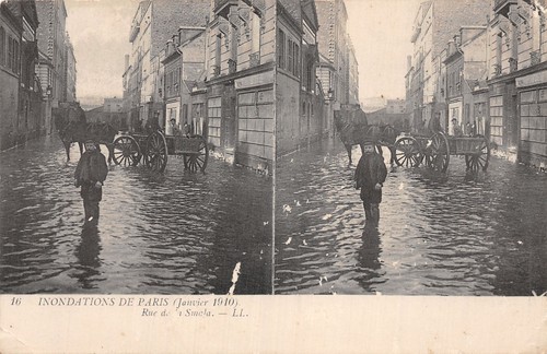Paris crue rue de - crue, la