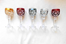 5 Kristall-Likörgläser + 1 Zugabe/ alle 6 von Hofbauer top erhalten!