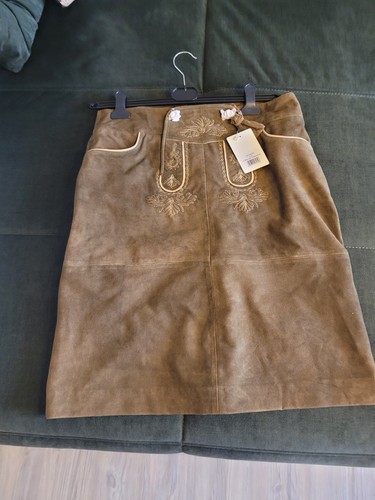 Trachtenrock leder 42 - leder, gr.