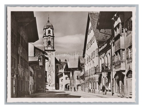Mittenwald 1953 kirche - 1953,