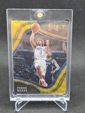 2021-22 Tyrese Maxey Gold Wave Select Courtside PL