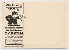 Reklame Karte um 1940 Zarftin