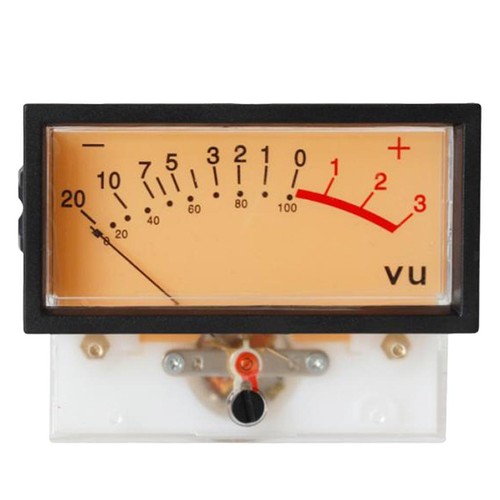 Hochpräziser meter header - hochpräziser, vu-meter-header