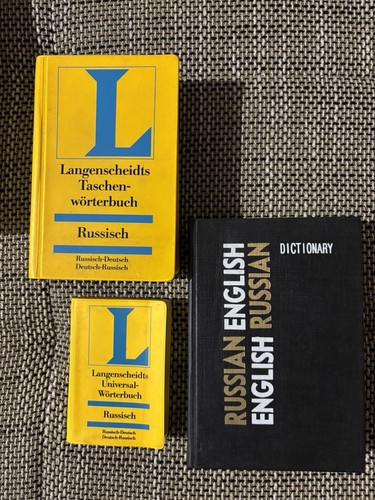Wörterbücher russisch - wörterbücher,