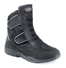 Redbike Trophy Motorradstiefel Kurzstiefel wasserdicht atmungsaktiv schwarz