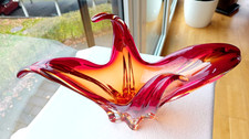Schwere Glas Schale - MURANO -