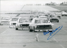 Walter Struckmann† Koepchen BMW 2002 Flugplatzrennen Altes Pressefoto ca 18x24
