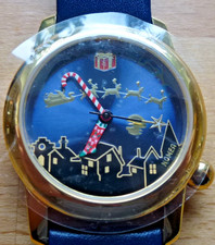 Nomea v. Akteo Armbanduhr Weihnachtsmotiv neue Batterie J-C Mareschal NEU & OVP