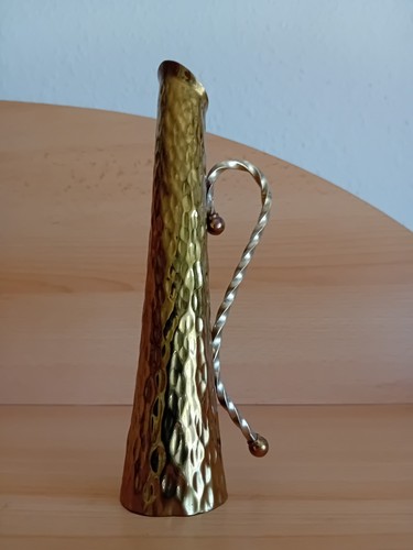 20cm messing vase handarbeit - messing,