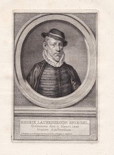 Hendrik Laurenszoon Spiegel Dutch writer Amsterdam Renaissance Portrait
