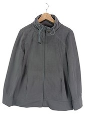 CECIL Damen Fleecejacke Grau Gr. XL Casual Freizeit Reißverschluss