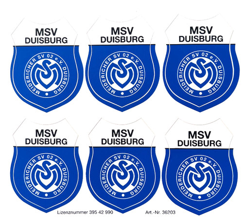 Msv duisburg aufkleber sticker - msv,