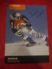 Maria Riesch  Autogrammkarte