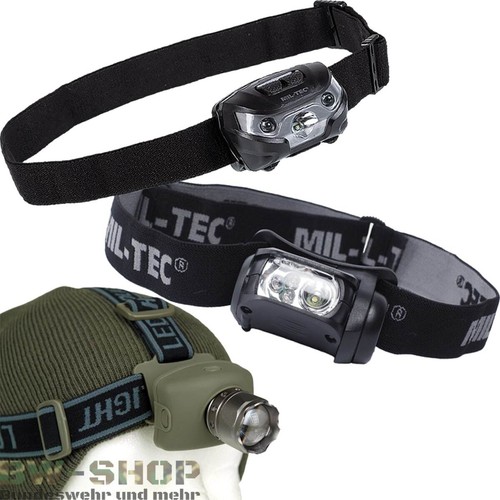 Militär kopflampe led - 1-4,