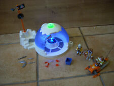 Playmobil Iglu mit Licht Inuit Schneemobil Polar Eskimo viel Zubehör 